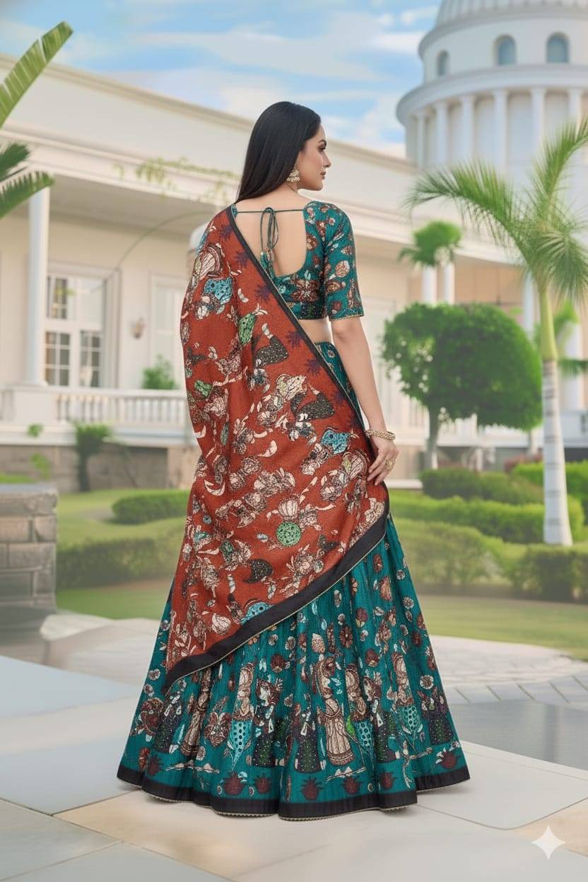 Artriddhs Dola silk D NO DEGITAL 02 Lehengha choli manufacturers